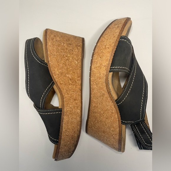 Clarks Wedge Sandal US 9 EU 40 - Picture 2 of 4